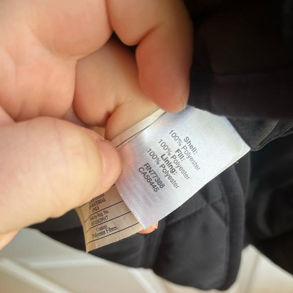 J Crew Classic Black Quilted Puffer Vest Womens XS Sleeveless Preppy - Picture 4 of 4